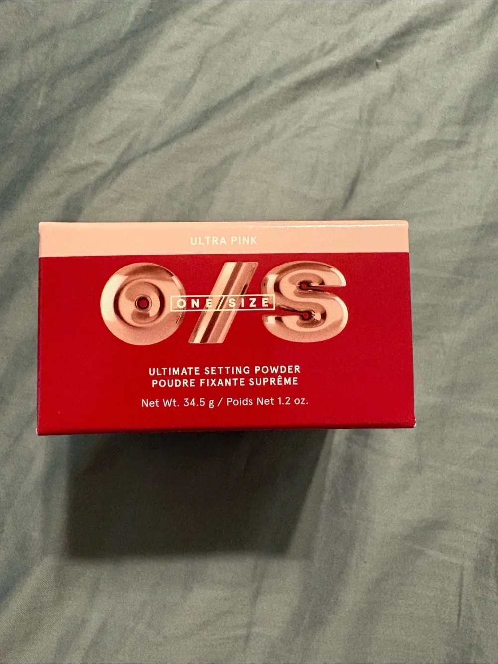 NIB One/Size Ultimate Setting Powder - Ultra Pink - 34.5g  Full Size